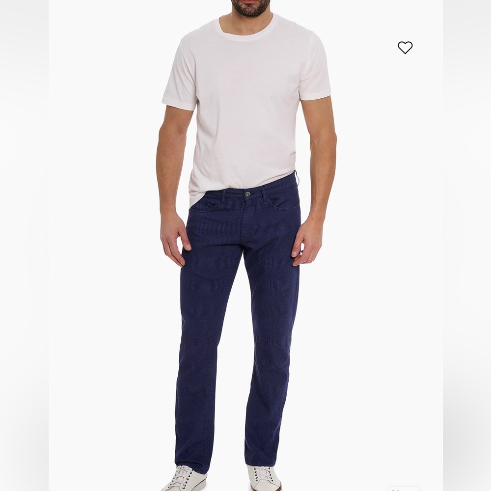 Robert Graham Grant Seersucker Slim Pant Sz 36